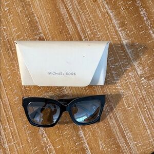 Michael Kors Glossy Black Sunglasses